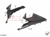 BMW Motorrad BMW 2020 M models M 1000 RR (0E71,0E73) Side fairing carbon | Side fairing carbon
