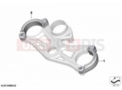 BMW Motorrad BMW 2020 M models M 1000 RR (0E71,0E73) M clamp for stub handlebars | M clamp for stub handlebars