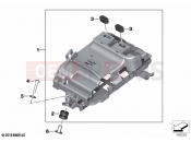 BMW Motorrad BMW 2020 M models M 1000 RR (0E71,0E73) Bracket, control unit | Bracket, control unit