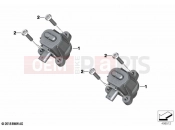 BMW Motorrad BMW 2020 M models M 1000 RR (0E71,0E73) Adjuster shift cam | Adjuster shift cam