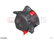 BMW Motorrad BMW 2020 M models M 1000 RR (0E71,0E73) Multifunction switch left button black | Multifunction switch left button black
