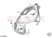 BMW Motorrad BMW 2020 M models M 1000 RR (0E71,0E73) Main frame | Main frame