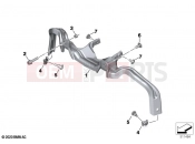 BMW Motorrad BMW 2020 M models M 1000 RR (0E71,0E73) Holder winglet | Holder winglet