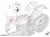 BMW Motorrad BMW 2020 M models M 1000 RR (0E71,0E73) Single key locking system EWS 4 | Single key locking system EWS 4