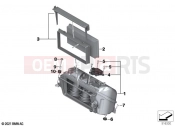 BMW Motorrad BMW 2020 M models M 1000 RR (0E71,0E73) Intake silencer | Intake silencer
