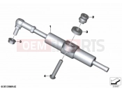 BMW Motorrad BMW 2021 R models R 1250 RT 20 (0L01, 0L03) Steering damper | Steering damper