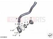 BMW Motorrad BMW 2021 R models R 1250 RT 20 (0L01, 0L03) Engine ventilation | Engine ventilation