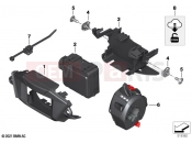 BMW Motorrad BMW 2021 R models R 1250 RT 20 (0L01, 0L03) Retrofitting ACC | Retrofitting ACC