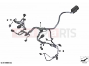 BMW Motorrad BMW 2021 R models R 1250 RT 20 (0L01, 0L03) Engine wiring harness | Engine wiring harness