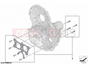 BMW Motorrad BMW 2021 R models R 1250 RT 20 (0L01, 0L03) Set bearing support panel | Set bearing support panel