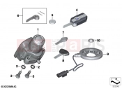 BMW Motorrad BMW 2021 R models R 1250 RT 20 (0L01, 0L03) Radio-controlled locking system | Radio-controlled locking system