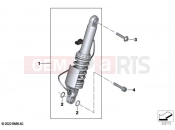 BMW Motorrad BMW 2021 R models R 1250 RT 20 (0L01, 0L03) Spring strut ESA front | Spring strut ESA front