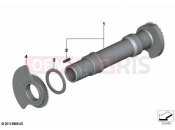 BMW Motorrad BMW 2021 R models R 1250 RT 20 (0L01, 0L03) Compensating shaft | Compensating shaft