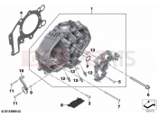 BMW Motorrad BMW 2021 R models R 1250 RT 20 (0L01, 0L03) Cylinder head | Cylinder head