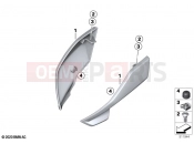 BMW Motorrad BMW 2020 S models S 1000 R (0E51, 0E53) Headlight panel | Headlight panel