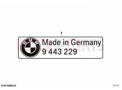 BMW Motorrad BMW 2020 S models S 1000 R (0E51, 0E53) Signs | Signs