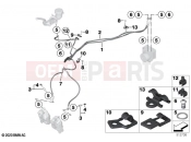 BMW Motorrad BMW 2020 S models S 1000 R (0E51, 0E53) Brake lines, front | Brake lines, front
