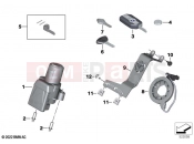 BMW Motorrad BMW 2021 S models S 1000 R (0E54) Radio-controlled locking system | Radio-controlled locking system