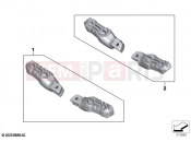 Footrests | Footrests - BMW Motorrad S 1000 XR (0E41, 0E43) 2022