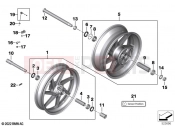 Forged wheels | Forged wheels - BMW Motorrad S 1000 XR (0E41, 0E43) 2023