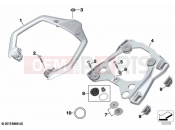 BMW Motorrad BMW 2020 S models S 1000 XR (0E41, 0E43) Handle rear | Handle rear