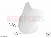 BMW Motorrad BMW 2020 S models S 1000 XR (0E41, 0E43) Windscreen | Windscreen