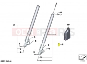 BMW Motorrad BMW 2020 S models S 1000 XR (0E41, 0E43) Telescope fork | Telescope fork