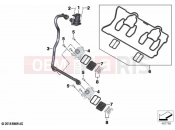 BMW Motorrad BMW 2020 S models S 1000 XR (0E41, 0E43) Secondary air system | Secondary air system
