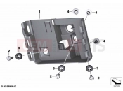 BMW Motorrad BMW 2020 S models S 1000 XR (0E41, 0E43) Bracket, control unit 2 | Bracket, control unit 2