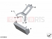 BMW Motorrad BMW 2020 S models S 1000 XR (0E41, 0E43) Bracket / height adapter battery | Bracket / height adapter battery