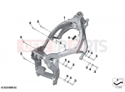 BMW Motorrad BMW 2020 S models S 1000 XR (0E41, 0E43) Main frame | Main frame