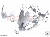 BMW Motorrad BMW 2020 S models S 1000 XR (0E41, 0E43) Front panel | Front panel