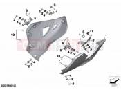 BMW Motorrad BMW 2020 S models S 1000 XR (0E41, 0E43) Engine spoiler | Engine spoiler