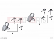 BMW Motorrad BMW 2020 S models S 1000 XR (0E41, 0E43) Single key locking system EWS 4 | Single key locking system EWS 4