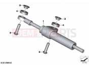 BMW Motorrad BMW 2020 S models S 1000 XR (0E41, 0E43) Steering damper | Steering damper