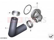 BMW Motorrad BMW 2020 S models S 1000 XR (0E41, 0E43) Crankcase ventilation | Crankcase ventilation