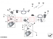 BMW Motorrad BMW 2020 S models S 1000 XR (0E41, 0E43) Retrofitting, LED additional headlight | Retrofitting, LED additional headlight