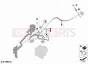 BMW Motorrad BMW 2020 S models S 1000 XR (0E41, 0E43) Brake lines, front 2 | Brake lines, front 2