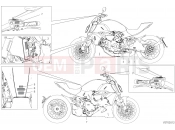 DUCATI 2023 Diavel 1260 S POSITIONING PLATES [XST:JAP]