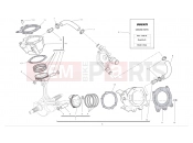 DUCATI Diavel Chromo Cylinders - pistons
