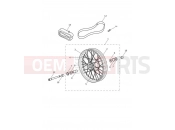 Triumph 2022 STREET SCRAMBLER Front Wheel