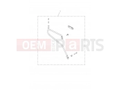Triumph 2022 STREET SCRAMBLER Pannier Rail Kit, LH
