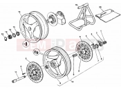 DUCATI 1998 Superbike 748 SPS WHEELS » FRONT WHEEL