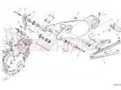 DUCATI 2024 Panigale V4 R Rear swingarm