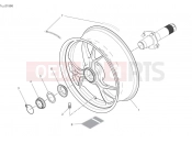 DUCATI 2024 Panigale V4 R Rear wheel