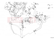 DUCATI 2024 Panigale V4 R Cooling circuit
