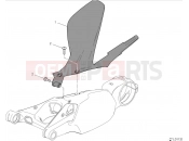 DUCATI 2024 Panigale V4 R Rear mudguard
