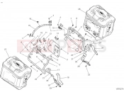 DUCATI 2024 Multistrada V4 Rally Side panniers