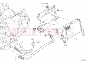 DUCATI 2024 Multistrada V4 Rally Oil cooler