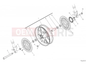 DUCATI 2024 Panigale V2 Front wheel